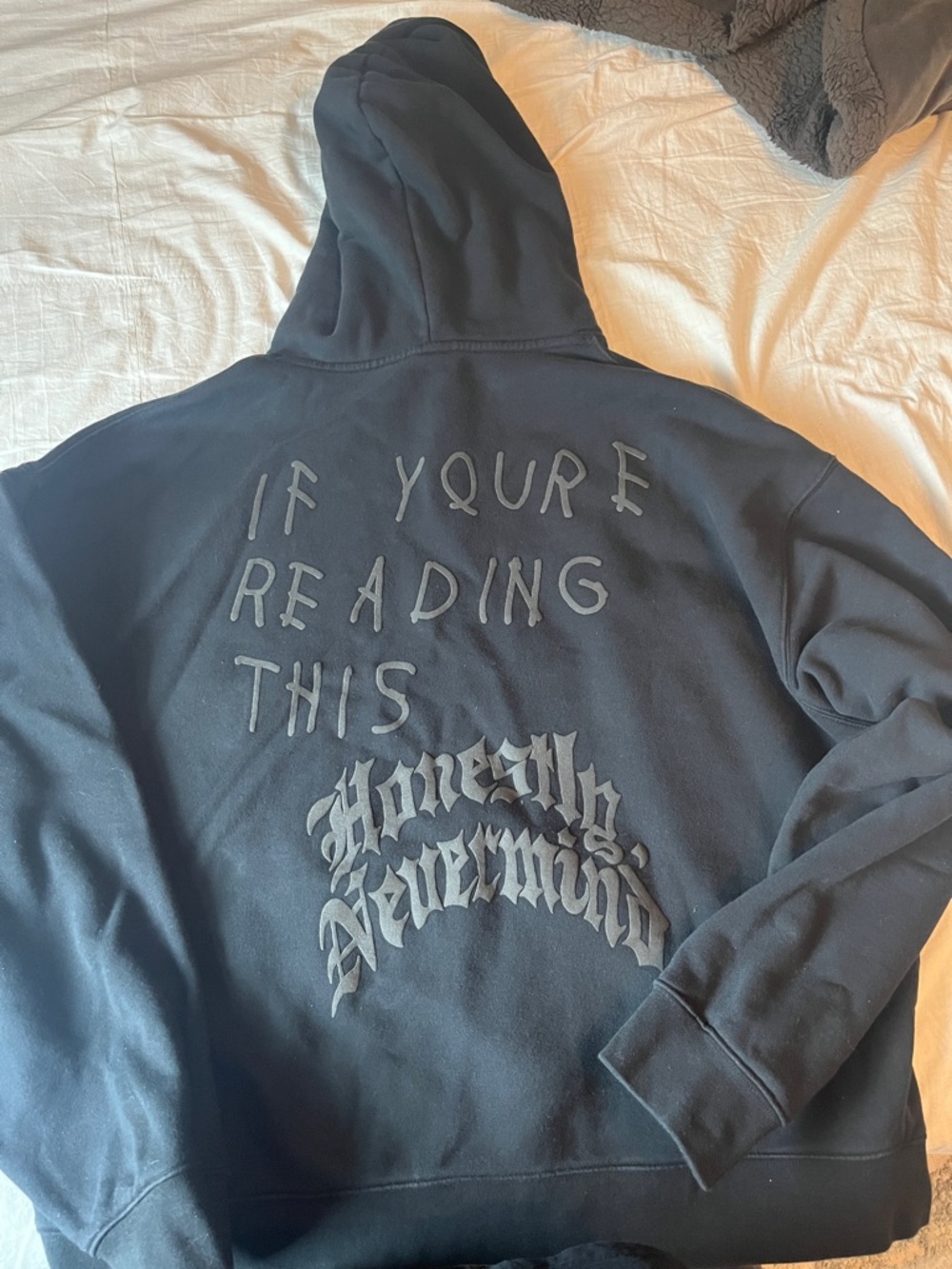 Rare Drake Related merch
Oversized black hoodie